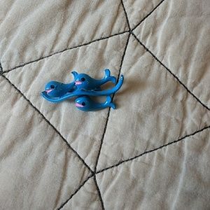 Whale Brooch